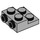 LEGO Medium Stone Gray Plate 2 x 2 x 0.7 with 2 Studs on Side (4304 / 99206)