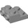 LEGO Gris pierre moyen assiette 2 x 2 x 0.7 avec 2 Goujons sur Côté (4304 / 99206)