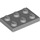 LEGO Medium Stone Gray Plate 2 x 3 (3021)