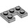 LEGO Medium Stone Gray Plate 2 x 3 with Cut Out (73831)