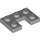 LEGO Medium Stone Gray Plate 2 x 3 with Cut Out (73831)