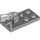 LEGO Medium Stone Gray Plate 2 x 4 with Tow Ball Socket (3779)