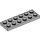 LEGO Gris pierre moyen assiette 2 x 6 (3795)