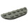 LEGO Medium Stone Gray Plate 2 x 6 with Rounded Corners (18980)