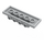 LEGO Medium Stone Gray Plate 2 x 6 x 0.7 with 4 Studs on Side (72132 / 87609)