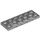 LEGO Medium Stone Gray Plate 2 x 6 x 0.7 with 4 Studs on Side (72132 / 87609)