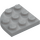 LEGO Medium Stone Gray Plate 3 x 3 Round Corner (30357)