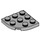 LEGO Gris pierre moyen assiette 3 x 3 Rond Coin (30357)