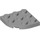 LEGO Medium Stone Gray Plate 3 x 3 Round Corner (30357)