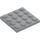 LEGO Medium Stone Gray Plate 4 x 4 (3031)