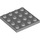 LEGO Medium Stone Gray Plate 4 x 4 (3031)