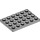 LEGO Medium Steengrijs Plaat 4 x 6 (3032)
