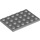 LEGO Medium Stone Gray Plate 4 x 6 (3032)