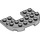 LEGO Medium Stone Gray Plate 4 x 6 x 0.7 with Rounded Corners (89681)