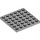 LEGO Gris pierre moyen assiette 6 x 6 (3958)