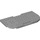 LEGO Medium Stone Gray Plate 8 x 16 x 0.7 with Rounded Corners (74166)