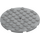 LEGO Gris piedra medio Placa 8 x 8 Circular Círculo (74611)