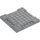 LEGO Medium Stone Gray Plate 8 x 8 x 0.7 with Cutouts (2628)