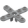 LEGO Medium steingrå Propell 4 Sverd/knivblad 5 Diameter med Åpen tilkobling (2479)