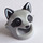 LEGO Grigio pietra medio Raccoon Copricapo per Costume