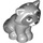 LEGO Medium Stone Gray Raccoon with Gray