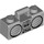 LEGO Medium steengrijs Radio met Zwart Trim en Cassette (25202 / 93221)