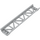 LEGO Gris pierre moyen Rail 2 x 16 avec 3.2 Shaft (25059)