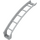 LEGO Medium Stone Gray Rail 2 x 16 x 6 Bow with 3.2 Shaft (26560)