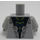 LEGO Gris piedra medio Rattla Torso (76382 / 88585)