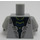 LEGO Mittleres Steingrau Rattla Torso (76382 / 88585)