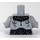 LEGO Medium Stone Gray Rogon Minifig Torso (973 / 76382)