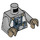 LEGO Medium Stone Gray Sandspeeder Pilot Torso (973 / 76382)