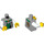 LEGO Medium Stone Gray Sensei Garmadon Minifig Torso (973 / 76382)