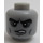 LEGO Medium Stone Gray Shade Minifigure Head (Recessed Solid Stud) (3626 / 31942)