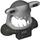 LEGO Medium Stone Gray Shark Head Mask with Shoulder Pads and Front Battery Panel (34002)