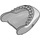 LEGO Mittleres Steingrau Hai Kopf mit Weiß Zähne (67563)