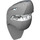 LEGO Medium Stone Gray Shark Warrior Head (87984)