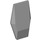 LEGO Gris pierre moyen Shell Panneau (28220)