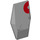 LEGO Gris pierre moyen Shell Panneau avec Baze Malbus Kneeguard (28220 / 28915)