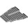 LEGO Medium Stone Gray Ship Front 12 x 12 x 1 1/3 (43979)