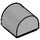 LEGO Medium Stone Gray Slope 1 x 1 Curved (49307)