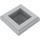 LEGO Medium Steengrijs Helling 1 x 1 x 0.7 Piramide (22388 / 35344)