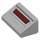 LEGO Medium Stone Gray Slope 1 x 2 (31°) with AT-AT Cockpit, Dark Red Slot (50398 / 73607)