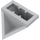 LEGO Gris pierre moyen Pente 1 x 2 (45°) Double / Inversé avec porte-goujon intérieur (3049)