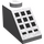 LEGO Gris pierre moyen Pente 1 x 2 (45°) avec 9 + 3 Noir Buttons (3040)