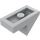 LEGO Medium Steengrijs Helling 1 x 2 (45°) met Plaat (15672 / 92946)