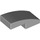 LEGO Medium Stone Gray Slope 1 x 2 Curved (11477)