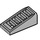 LEGO Medium Stone Gray Slope 1 x 2 x 0.7 (18°) with Grille (61409)