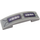 LEGO Medium Stone Gray Slope 1 x 4 Curved Double with Two Openings with Grills Sticker (93273)