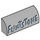 LEGO Gris pierre moyen Pente 1 x 4 Incurvé avec &quot;Flintstone&quot; Lettering (6191 / 55306)